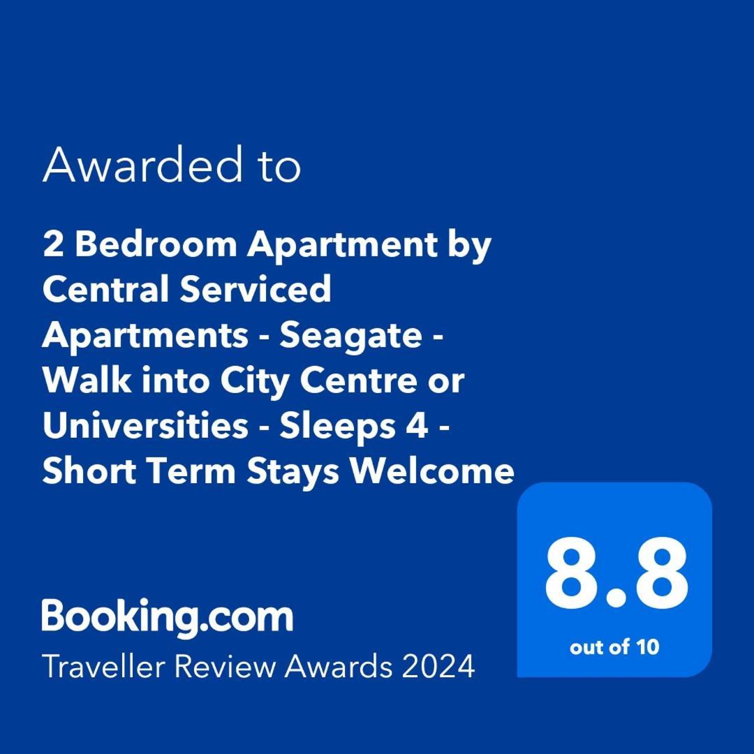 Central Serviced Apartments - 2 Bedroom - Walk Away From City Centre & Universities - Sleeps 4 - 3 X Double Beds - Smart Tvs In All Rooms - Short Term Stays Welcome - Walk Away From Train & Bus Station - Preferred Location For Short Stay In Dundee Extérieur photo