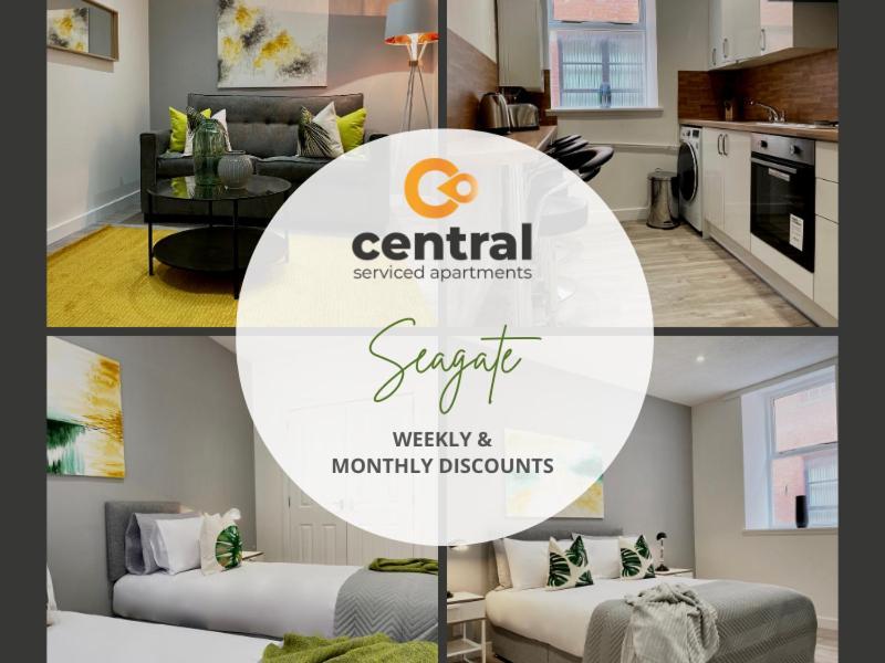 Central Serviced Apartments - 2 Bedroom - Walk Away From City Centre & Universities - Sleeps 4 - 3 X Double Beds - Smart Tvs In All Rooms - Short Term Stays Welcome - Walk Away From Train & Bus Station - Preferred Location For Short Stay In Dundee Extérieur photo