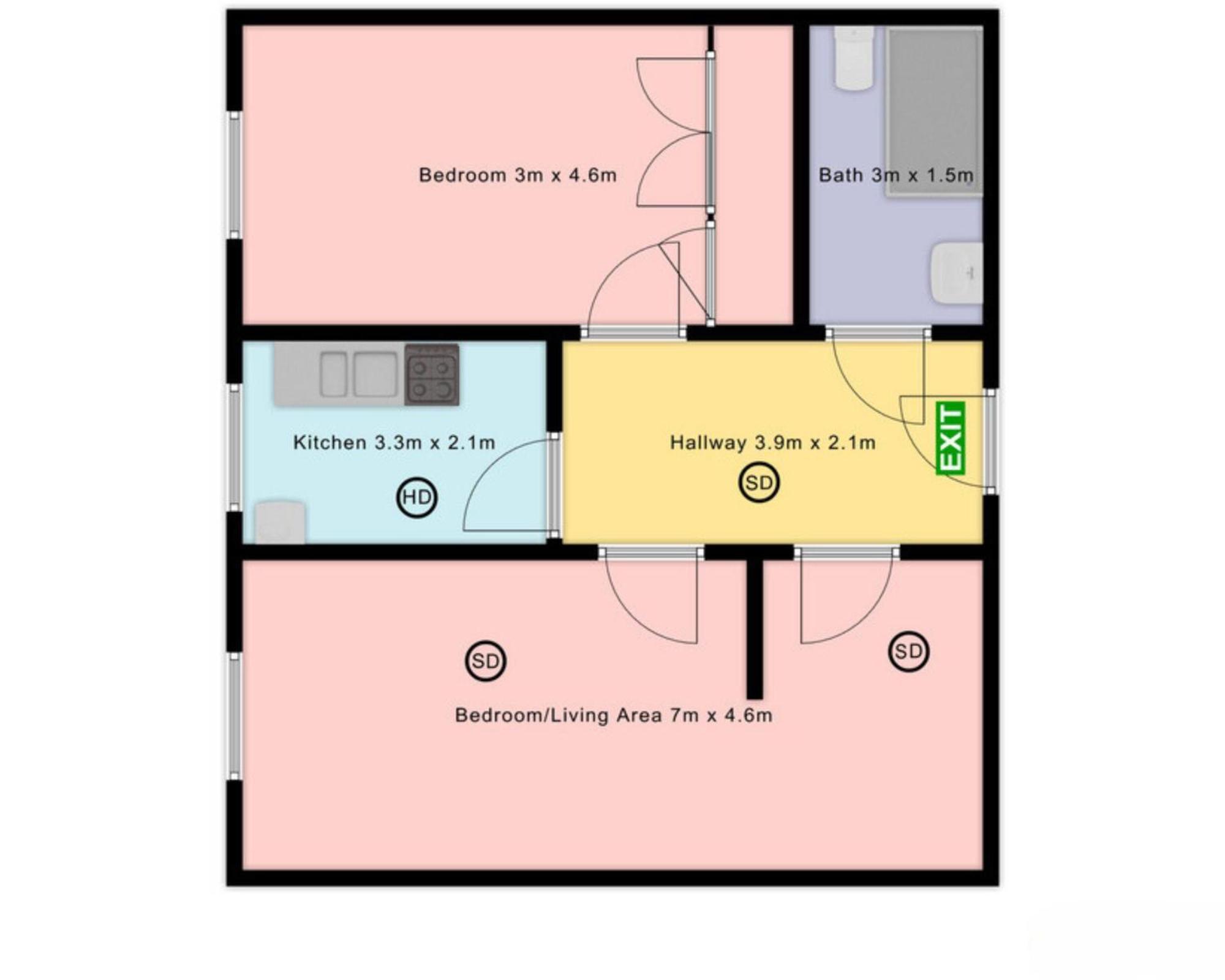 Central Serviced Apartments - 2 Bedroom - Walk Away From City Centre & Universities - Sleeps 4 - 3 X Double Beds - Smart Tvs In All Rooms - Short Term Stays Welcome - Walk Away From Train & Bus Station - Preferred Location For Short Stay In Dundee Extérieur photo