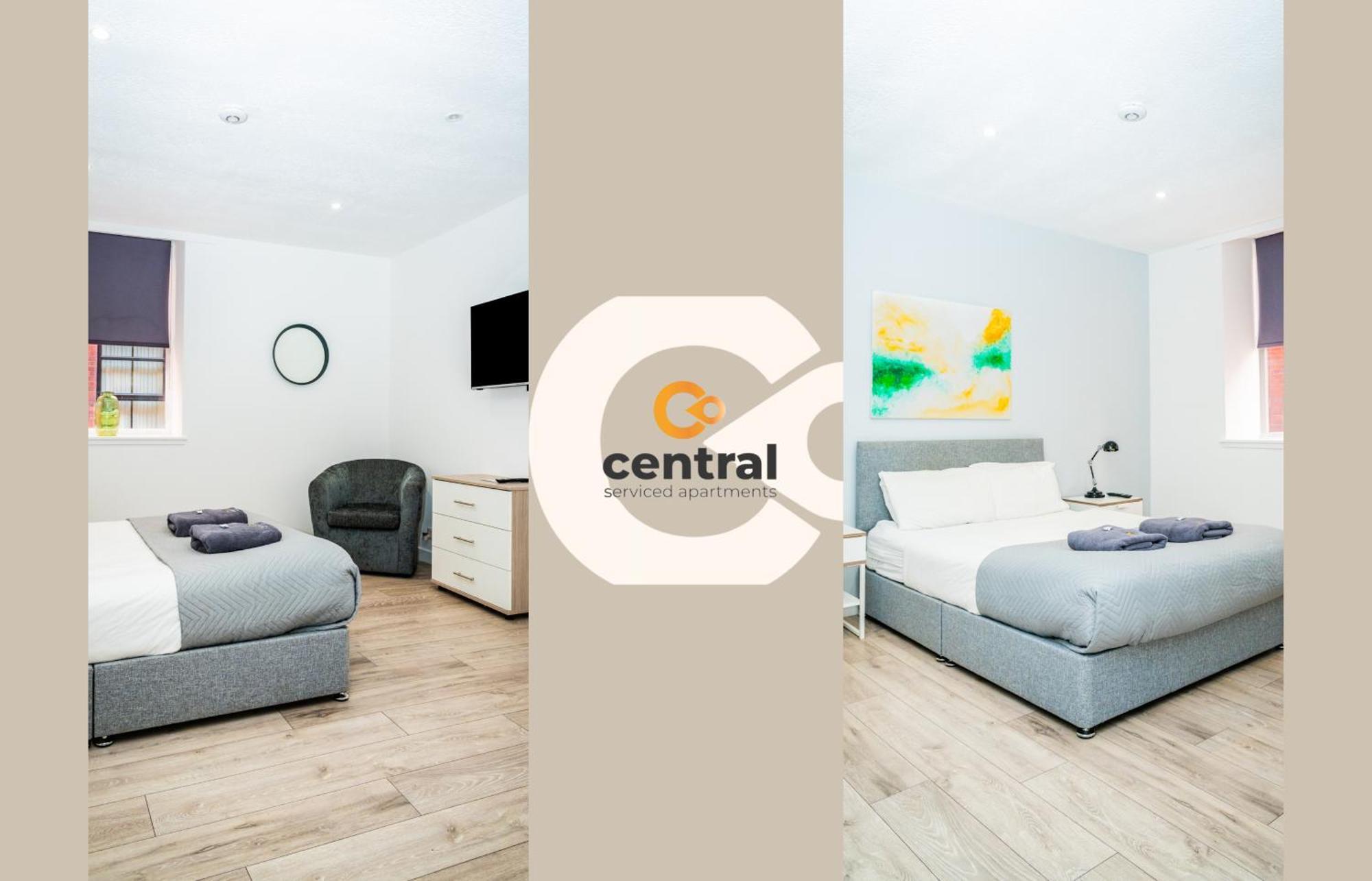 Central Serviced Apartments - 2 Bedroom - Walk Away From City Centre & Universities - Sleeps 4 - 3 X Double Beds - Smart Tvs In All Rooms - Short Term Stays Welcome - Walk Away From Train & Bus Station - Preferred Location For Short Stay In Dundee Extérieur photo